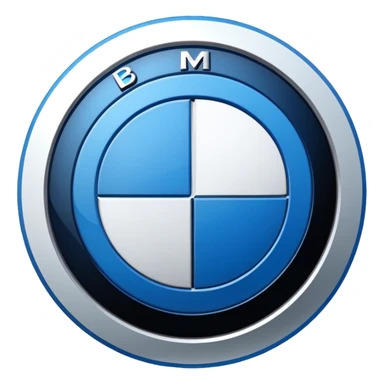 BMW logo emoji sticker