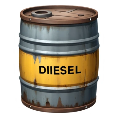 the diesel barrel sticker