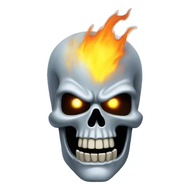 Ghost rider head  sticker