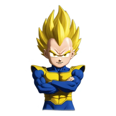 Majin vegeta sticker