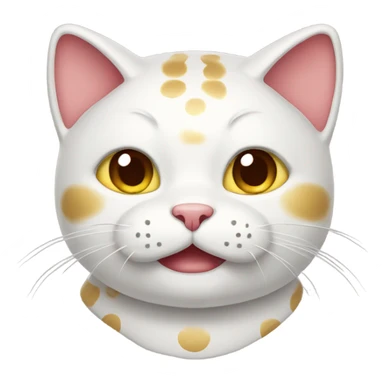 Lucky cat sticker