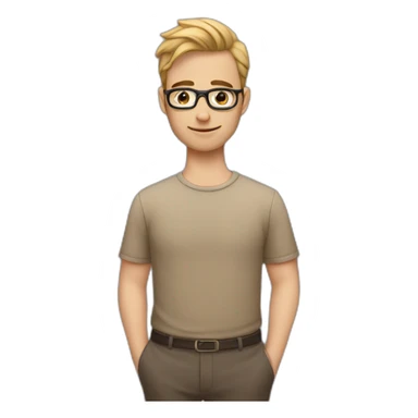 Homme amoureux sticker