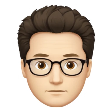 Pierre Poilievre warm white and fuzzy sticker