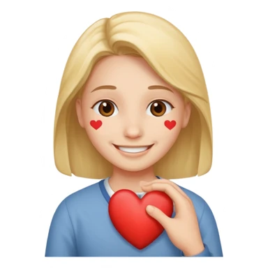 FLOORK DANDO UN CORAZÓN Y DICIENDO DURMETE O TE CONQUISTO sticker