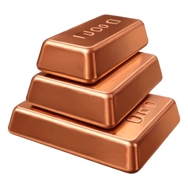 copper ingots sticker