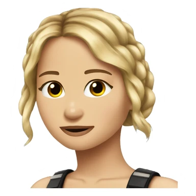 Jennifer lawrence hunger games  sticker