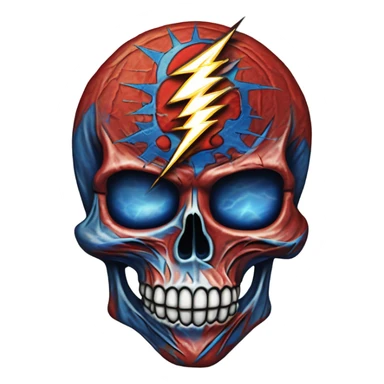 Grateful Dead Steal your face sticker