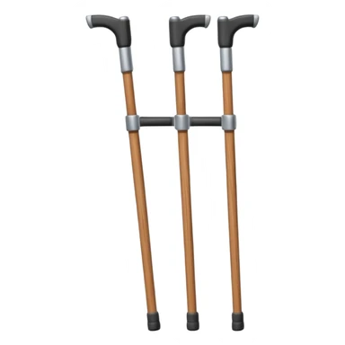 crutches sticker