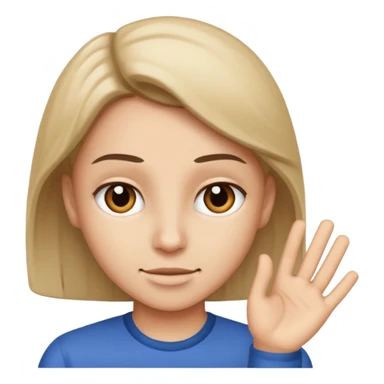 Someone saying bet sticker