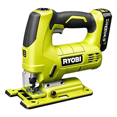 RYOBI ONE+ HP 18V Brushless Cordless Jig Saw (Tool Only) emoji style  sticker
