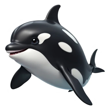 cinematic-comical-orca-portrait-emoji,-head-tilted-dramatically-with-an-exaggeratedly-shocked-expression,-featuring-a-sleek-black-and-white-body-with-wide,-comically-expressive-eyes-full-of-playful-disbelief-and-animated-flippers,-simple sticker