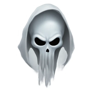 grey ghost souls sticker