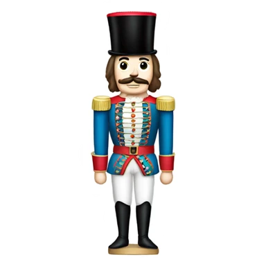 nutcracker, male with torso sticker
