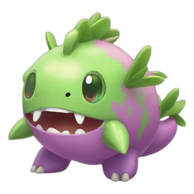 Pokémon Bulbizarre eau sticker