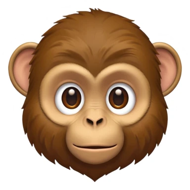 monkey watching TV sticker