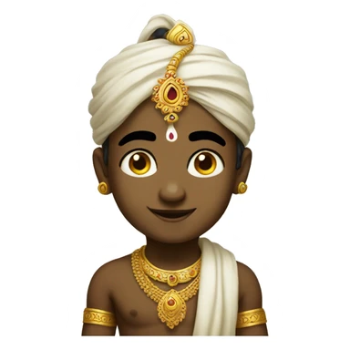 Little Krishna sticker