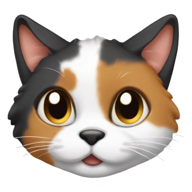 Calico with stumpy tail  sticker