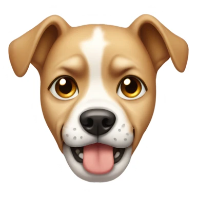 dog crying tears sticker