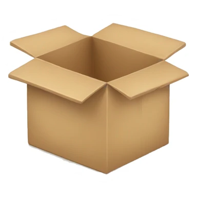 Beige surprise box sticker