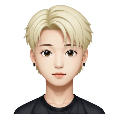 Hyunjin from Stray Kids, K-pop dancer sticker