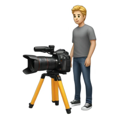 photo shooting sticker