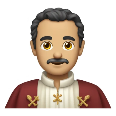 Cruz de borgoña sticker