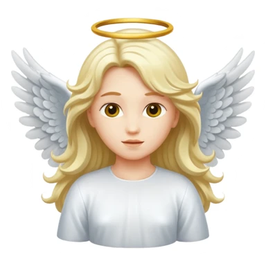angel with wings sticker