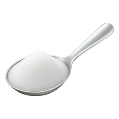 emoji with a spoon of sugar sticker