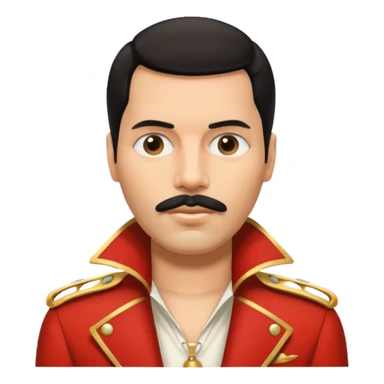 
Freddie Mercury in 70s sticker