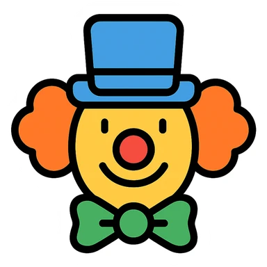 clown sticker