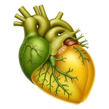 Gallbladder anatomy sticker