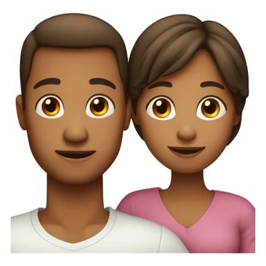 Family of a pregnant woman, man, 18 month old son sticker