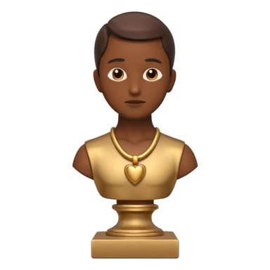 minimalistic el pensador statue sticker