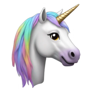 shitty unicorn sticker