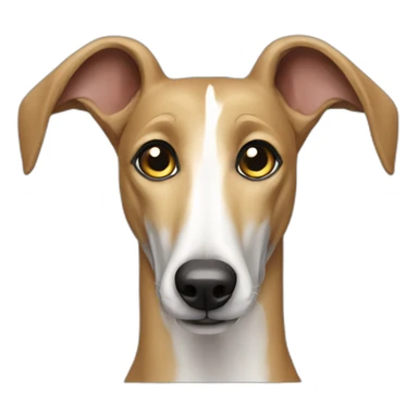 galgo dog sticker