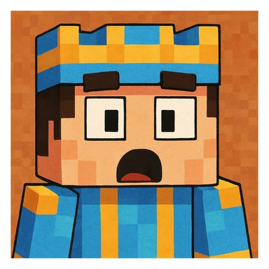 Extract the boy's face from the group image and give him a surprised expression, maintaining the original cartoon style and quality. sticker