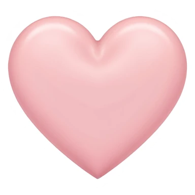 Cuore rosa pastello sticker
