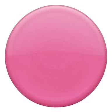 pink circle sticker