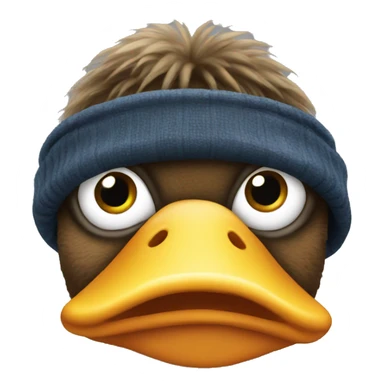 duck face sticker