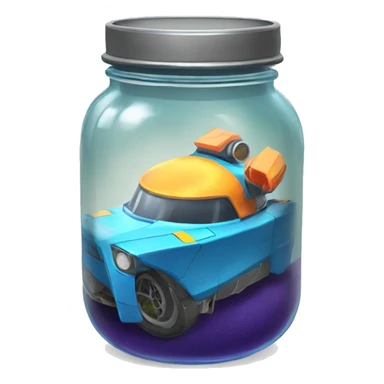 rocketleague jam jar sticker