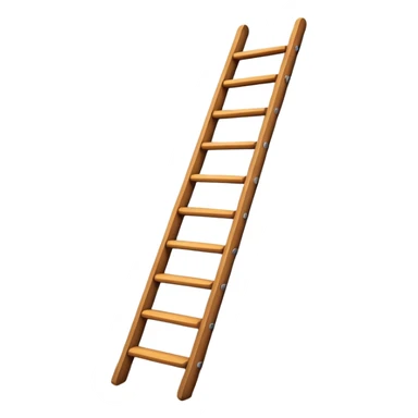ladder - in a right angle sticker