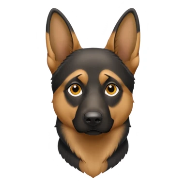 german shepard  sticker