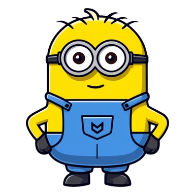 Minion sticker