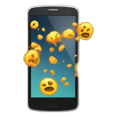 Explose phone sticker
