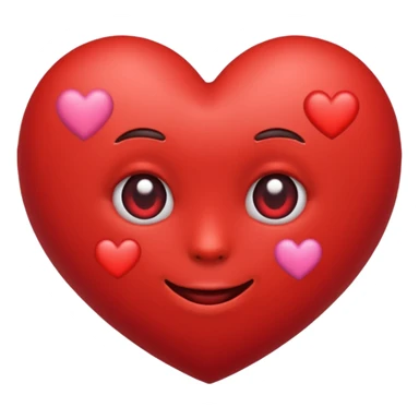 Twitch emoji showing a heart shape, representing love and affection sticker