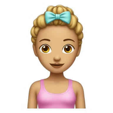 Fille maillot de bain sticker