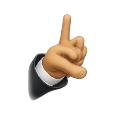 Trump gang sign sticker