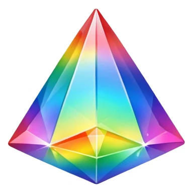 Rainbow Prism sticker