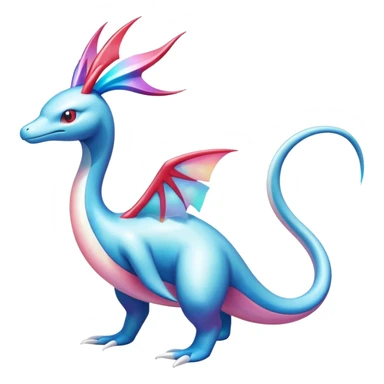 Dragonair-Latios-Milotic-Fakémon-hybrid-creature (full body)  sticker