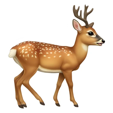 roe deer  sticker